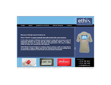 Tablet Screenshot of ethix.net